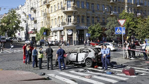 乌克兰内务部：著名记者舍列梅特出事的车辆可能被远程引爆 - 俄罗斯卫星通讯社