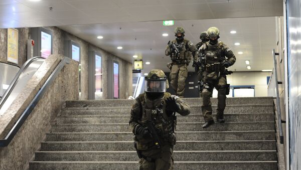 據德國媒體報道，德國聯邦警方出動反恐特種部隊進入慕尼黑市內 - 俄羅斯衛星通訊社
