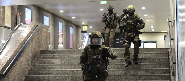 据德国媒体报道，德国联邦警方出动反恐特种部队进入慕尼黑市内 - 俄罗斯卫星通讯社