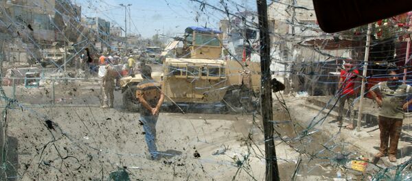 На месте теракта в Багдаде - 俄罗斯卫星通讯社