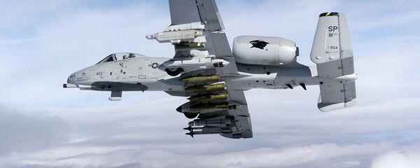 八架美国A-10攻击机抵达爱沙尼亚参加演习 - 俄罗斯卫星通讯社