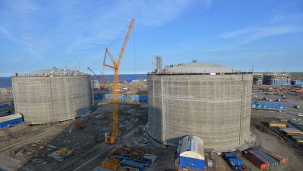 俄诺瓦泰克：亚马尔LNG项目一期已建成约76% - 俄罗斯卫星通讯社