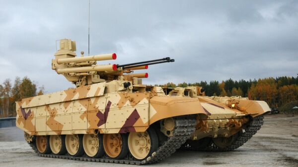 “终结者”支援坦克战车 - 俄罗斯卫星通讯社