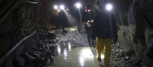 Березовский золотоносный рудник в Свердловской области - 俄羅斯衛星通訊社