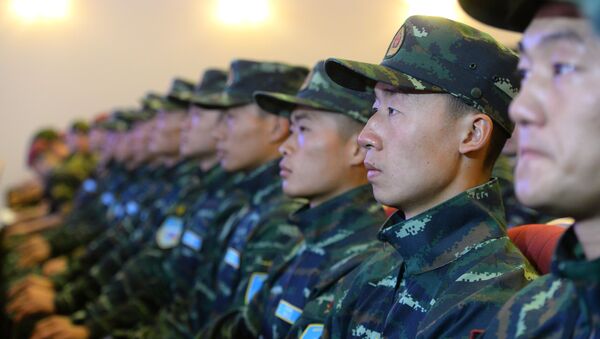 中国武警突击队抵达新西伯利亚与俄国民警卫队进行联合演习 - 俄罗斯卫星通讯社