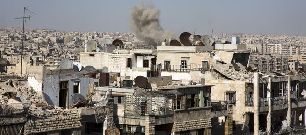 阿勒颇行动开始以来约170名平民通过人道走廊撤出 - 俄罗斯卫星通讯社