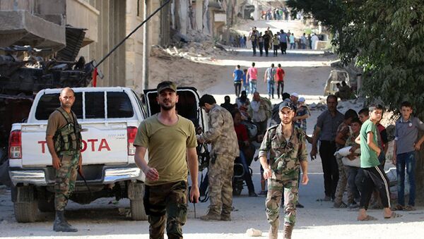 叙利亚阿勒颇再设四条人道走廊以疏散平民 - 俄罗斯卫星通讯社