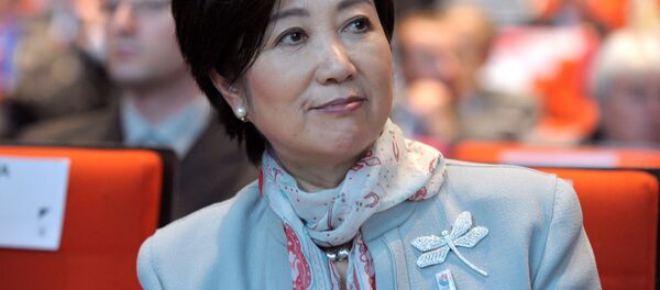 日本前防衛大臣在東京都知事競選中領先 - 俄羅斯衛星通訊社