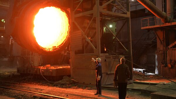 马格尼托哥尔斯克钢铁厂 - 俄罗斯卫星通讯社
