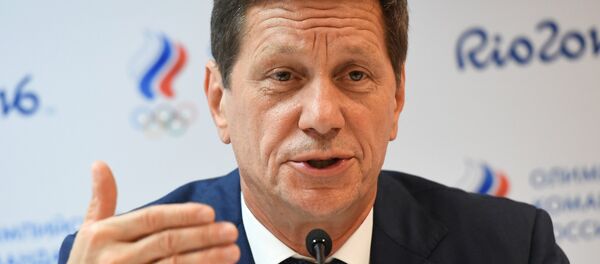 俄奥委会主席亚历山大·茹科夫 俄奥委会主席亚历山大·茹科夫 - 俄罗斯卫星通讯社