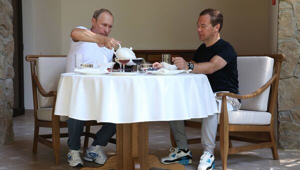 普京：不喝茶而喝阿尔泰草药 - 俄罗斯卫星通讯社