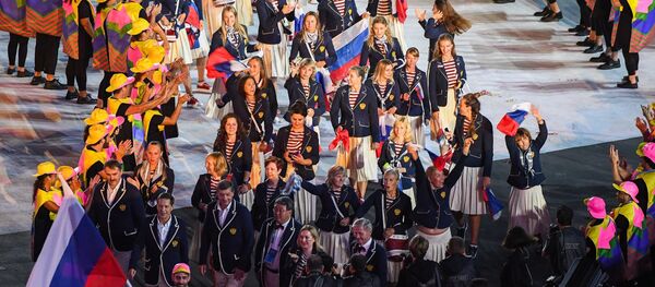 里约奥运会开幕式运动员入场仪式结束 - 俄罗斯卫星通讯社