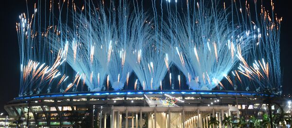 巴西代總統米歇爾·特梅爾宣佈2016年里約熱內盧第31屆奧運會開幕 巴西代總統米歇爾·特梅爾宣佈2016年里約熱內盧第31屆奧運會開幕 - 俄羅斯衛星通訊社