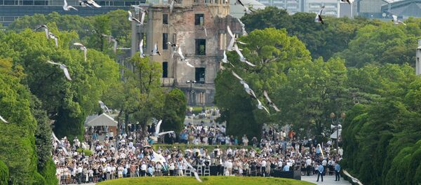 安倍晉三：國際社會應阻止廣島和長崎的悲劇重演 - 俄羅斯衛星通訊社