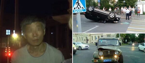 一名中国人在喀山驾越野车撞翻一辆丰田 - 俄罗斯卫星通讯社