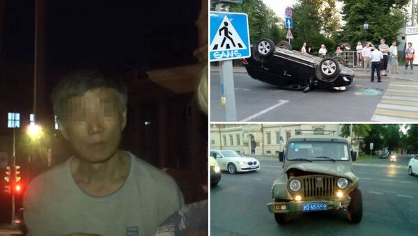 一名中國人在喀山駕越野車撞翻一輛豐田 - 俄羅斯衛星通訊社