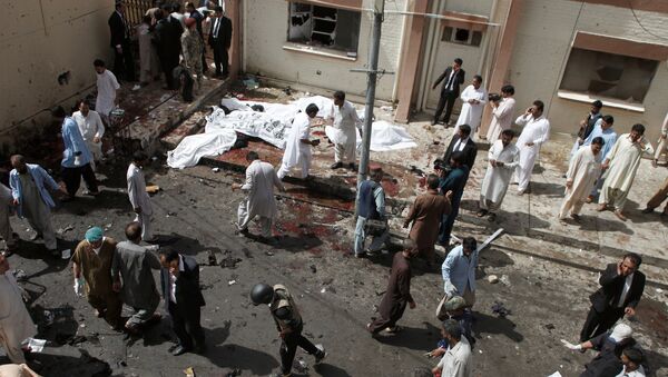 媒体：巴基斯坦奎达市爆炸的遇难者已超过50人 - 俄罗斯卫星通讯社