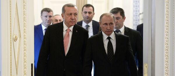 俄总统普京和土耳其总统埃尔多安 俄总统普京和土耳其总统埃尔多安 - 俄罗斯卫星通讯社