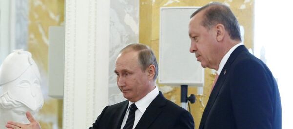 俄总统普京和土耳其总统埃尔多安 俄总统普京和土耳其总统埃尔多安 - 俄罗斯卫星通讯社