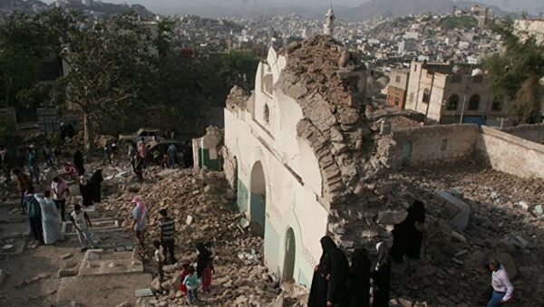 媒体：阿拉伯联军空袭也门已导致45人死亡 - 俄罗斯卫星通讯社