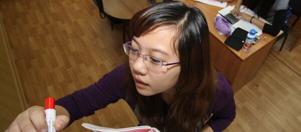 超千名学生报名参加第二届中国中学生俄语大赛 超千名学生报名参加第二届中国中学生俄语大赛 - 俄罗斯卫星通讯社