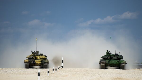 俄羅斯、白俄羅斯、哈薩克斯坦和中國預計進入坦克兩項決賽 - 俄羅斯衛星通訊社