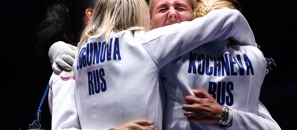 俄获里约奥运会女子重剑团体铜牌 - 俄罗斯卫星通讯社