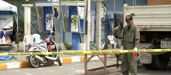 泰国18起爆炸造成两名武装分子丧生 两名警察受伤 泰国18起爆炸造成两名武装分子丧生 两名警察受伤 - 俄罗斯卫星通讯社