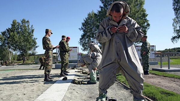 俄核生化偵察隊在國際軍事比賽“安全環境”項目中獲勝 - 俄羅斯衛星通訊社