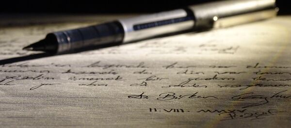 一位退休者发现一封236年前的情书 一位退休者发现一封236年前的情书 - 俄罗斯卫星通讯社