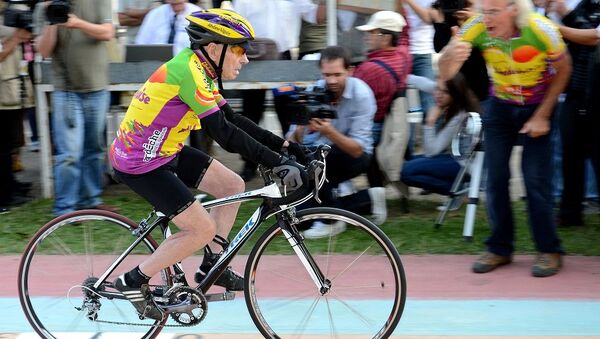 高龄104岁的法国自行车手被评为世界上长寿者中最优秀的运动员 - 俄罗斯卫星通讯社
