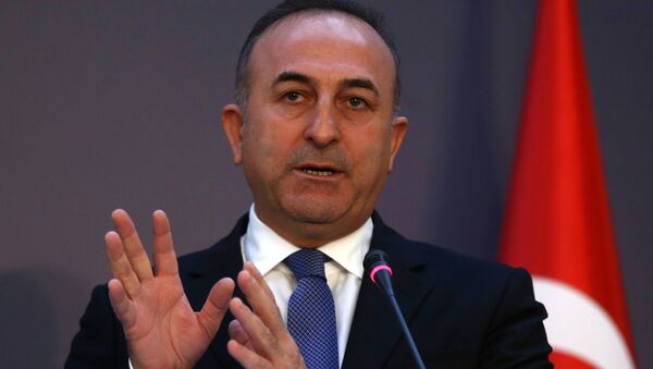 Министр иностранных дел Турции Мевлют Чавушоглу - 俄罗斯卫星通讯社