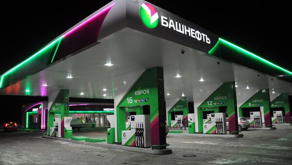 巴什石油公司的汽车加油站 - 俄罗斯卫星通讯社