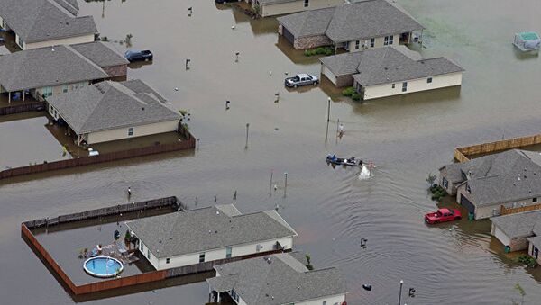 美国路易斯安那州洪灾 - 俄罗斯卫星通讯社