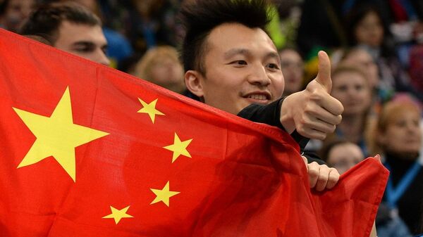 中國奧運觀眾 - 俄羅斯衛星通訊社