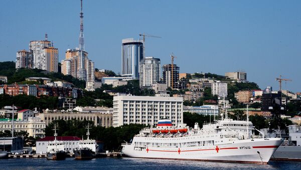 「額爾齊斯」號醫院船 - 俄羅斯衛星通訊社