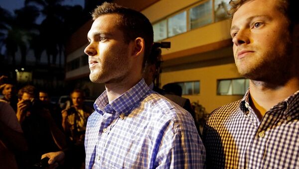 美國運動員本茨和康格獲准離開巴西 - 俄羅斯衛星通訊社