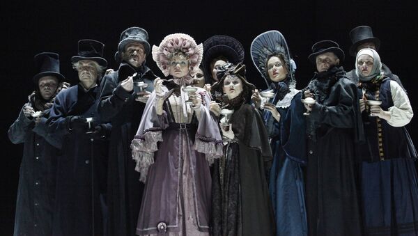瓦赫坦戈夫劇院將在北京上演《假面舞會》話劇 - 俄羅斯衛星通訊社