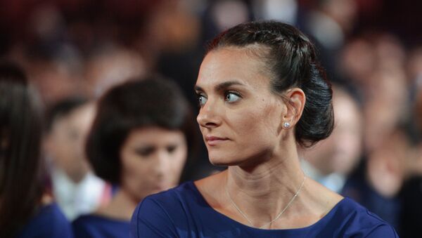 俄罗斯2届奥运会女子撑杆跳冠军伊辛巴耶娃宣布退役 - 俄罗斯卫星通讯社