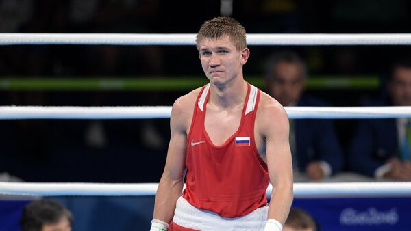 俄拳击选手杜纳伊采夫在奥运会赢得64公斤级比赛的铜牌 - 俄罗斯卫星通讯社