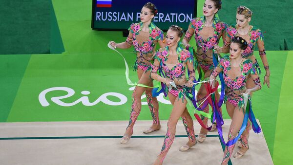 俄罗斯队赢得里约奥运会艺术体团体全能金牌 - 俄罗斯卫星通讯社