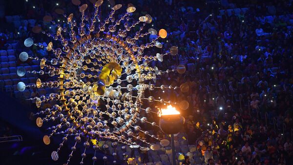 Церемония закрытия XXXI летних Олимпийских игр в Рио-де-Жанейро - 俄羅斯衛星通訊社