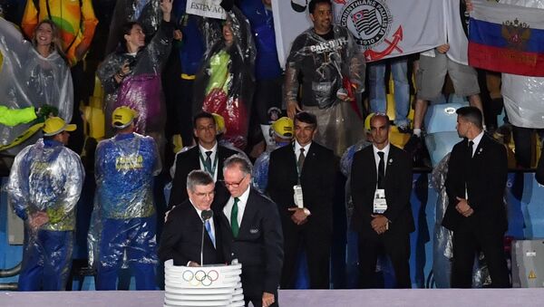 Церемония закрытия XXXI летних Олимпийских игр в Рио-де-Жанейро - 俄罗斯卫星通讯社