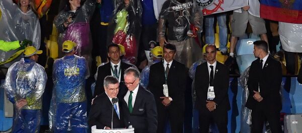 Церемония закрытия XXXI летних Олимпийских игр в Рио-де-Жанейро Церемония закрытия XXXI летних Олимпийских игр в Рио-де-Жанейро - 俄羅斯衛星通訊社