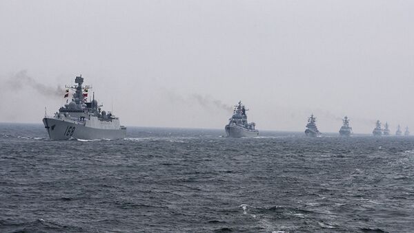 中国兵舰 - 俄罗斯卫星通讯社