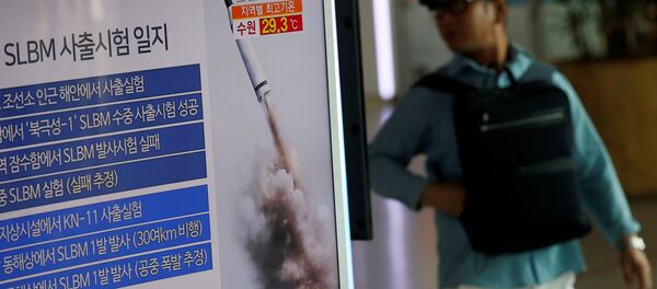 朝鲜发射导弹 朝鲜发射导弹 - 俄罗斯卫星通讯社