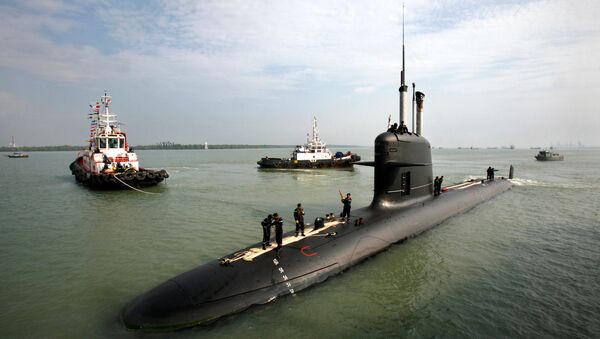 法国公司潜艇机密文件被泄露 - 俄罗斯卫星通讯社