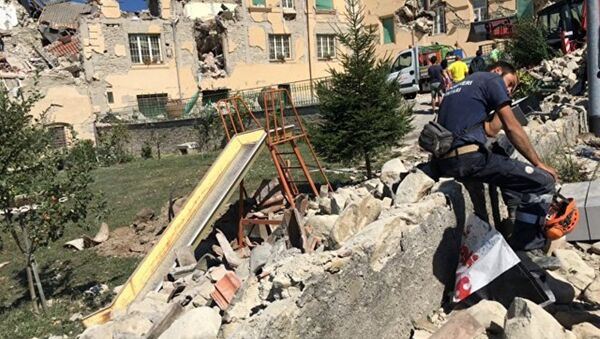 意总理：意大利地震中至少有120人遇难 - 俄罗斯卫星通讯社