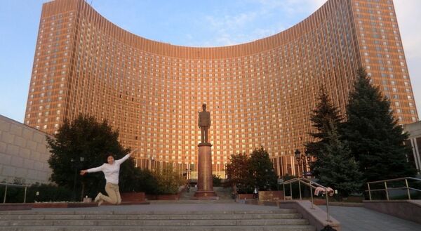 办公室所在宾馆大楼 - 俄罗斯卫星通讯社