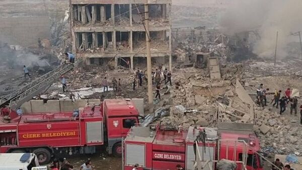 土耳其政府谴责库尔德工人党制造11人死亡爆炸案 - 俄罗斯卫星通讯社
